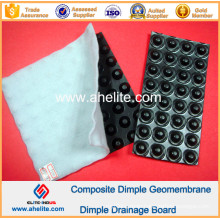 HDPE Dimple Drainage Board with Non Woven Geofabric
